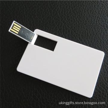 Slim Full Color Printing Business Card USB Flash Pen Drive